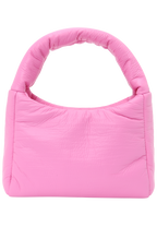 Bolso Tote Acolchado - Rosa Fucsia