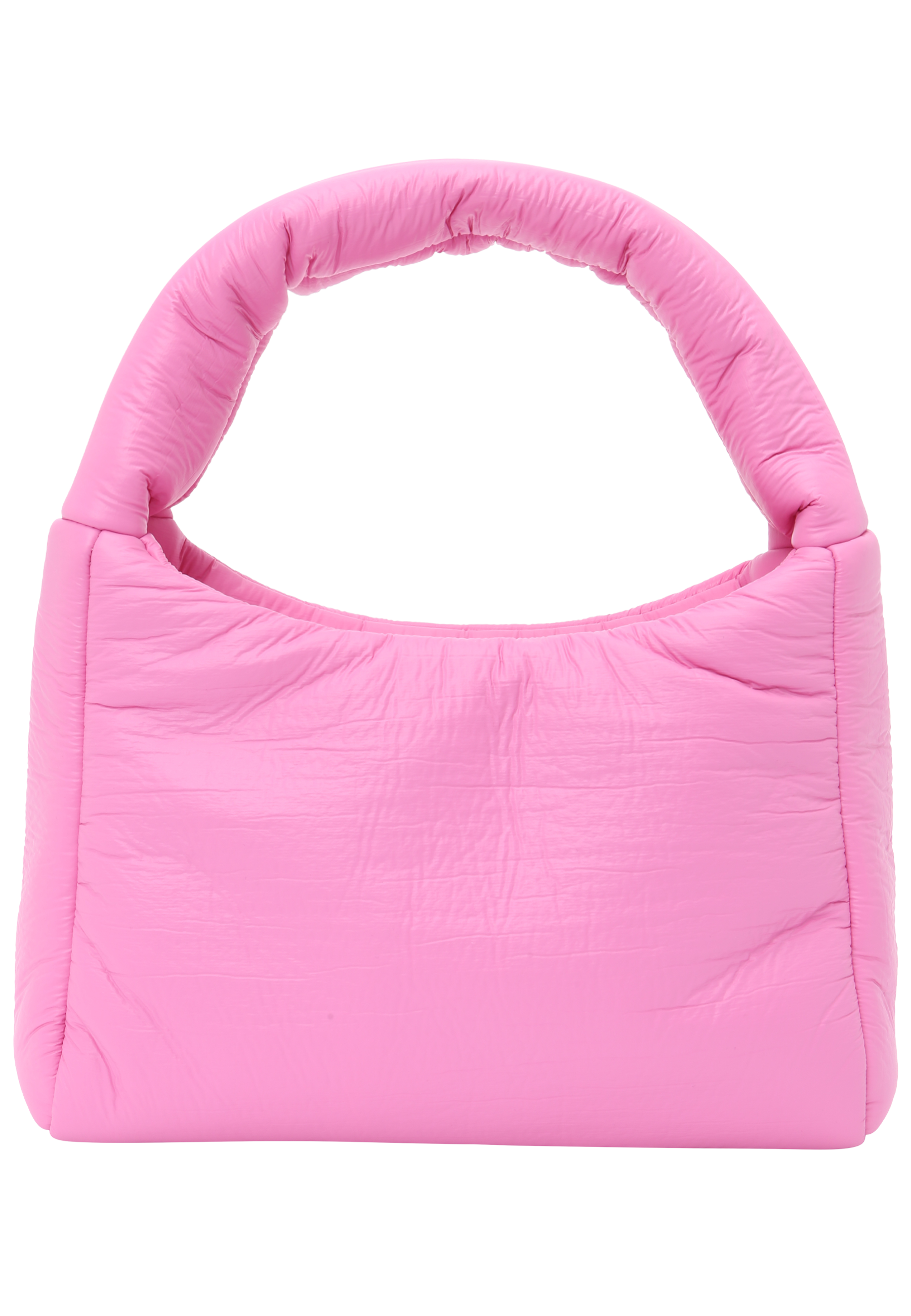 Bolso Tote Acolchado - Rosa Fucsia