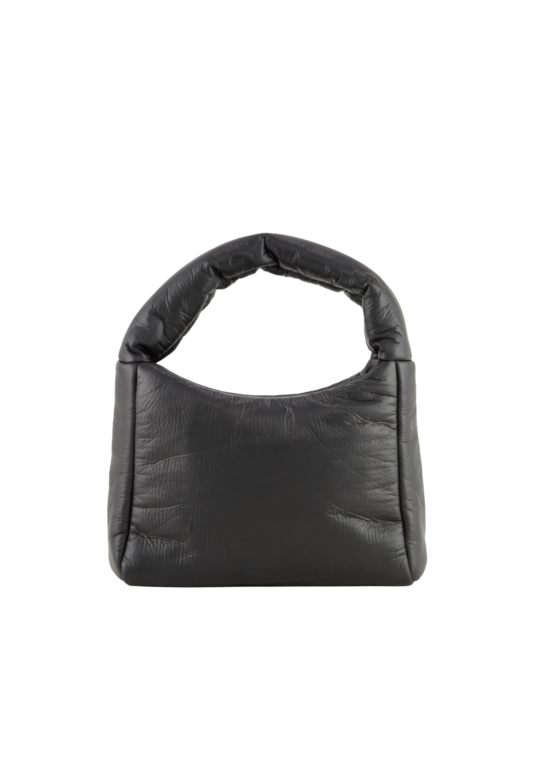 Quilted Tote Bag - Black