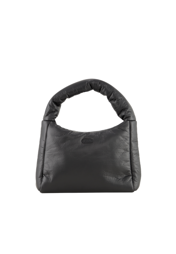 Quilted Tote Bag - Black