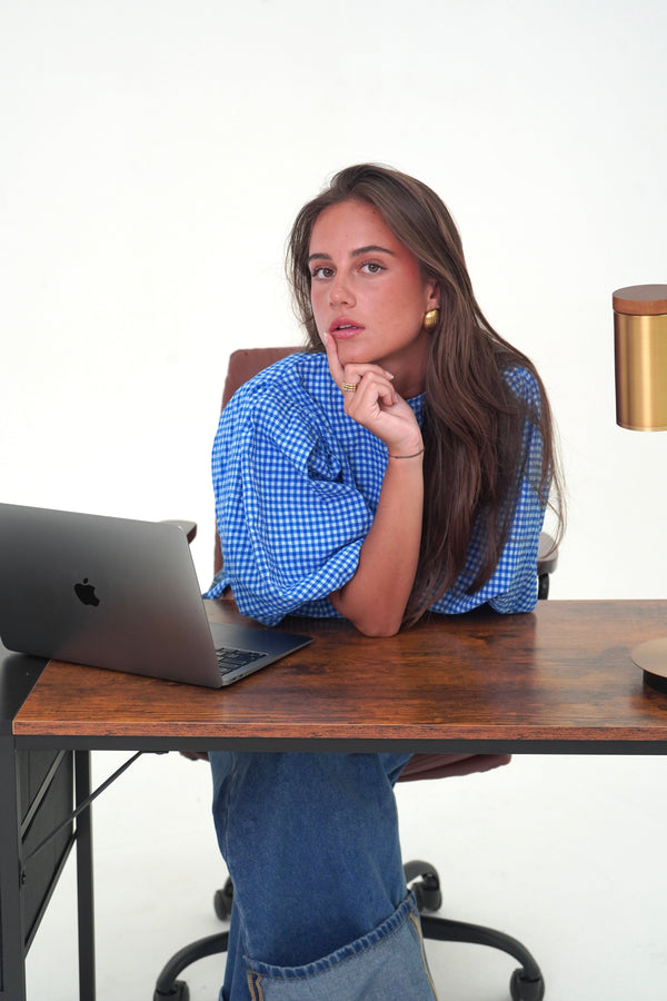 Vicky Blouse Blue