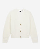 Gilet En Laine - Écru - Femme