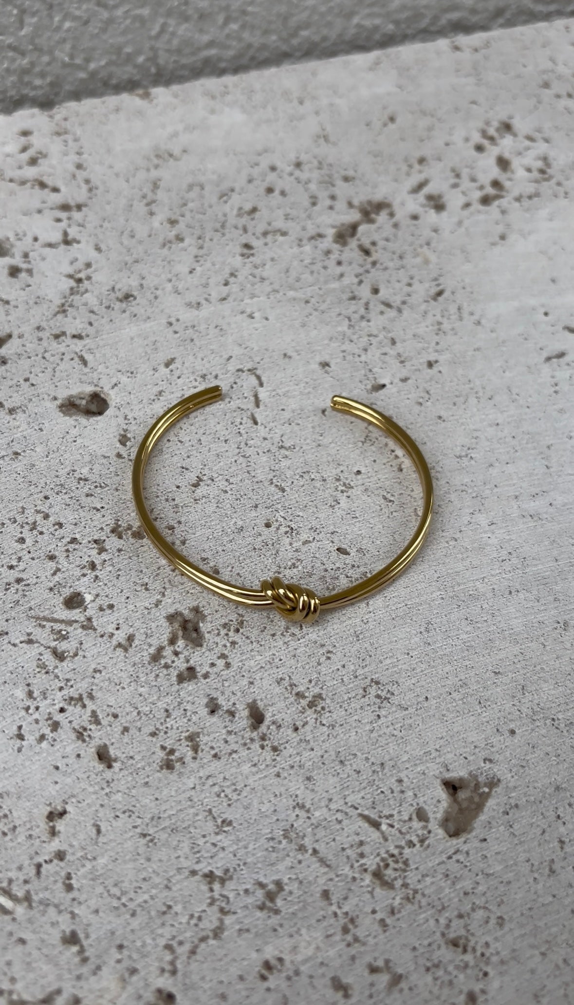 Knot Bangle Bracelet