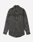 Surchemise Avec Broderie Fleurs