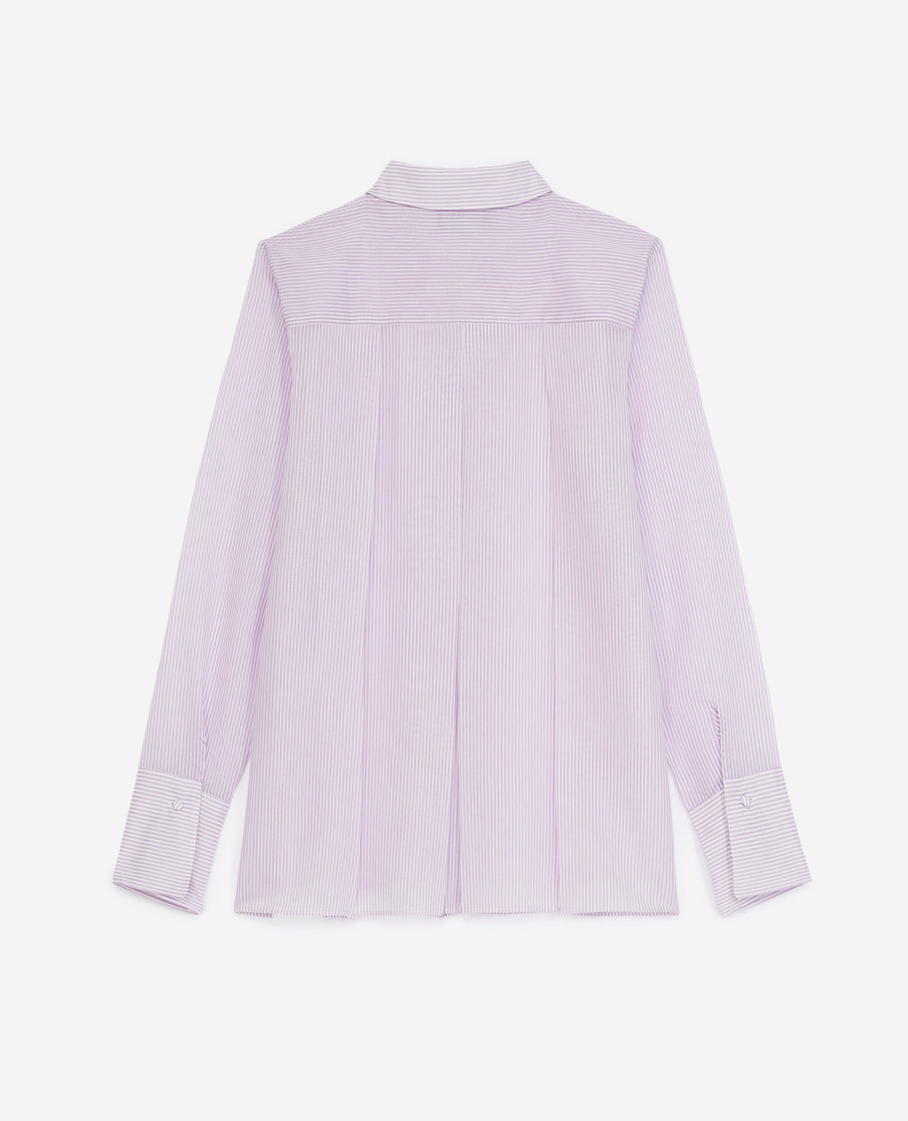 The Kooples - Chemise Violet Et Blanc Simple À Rayures - Femme