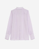 The Kooples - Chemise Violet Et Blanc Simple À Rayures - Femme