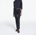 The Kooples - Collarless Shirt with Hidden Placket Detail - Women