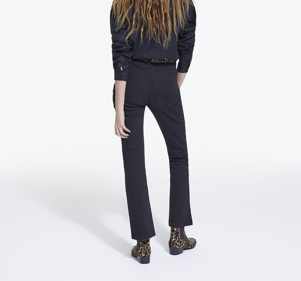 The Kooples - Collarless Shirt with Hidden Placket Detail - Women