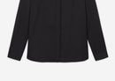 Chemise Sans Col Detail Patte Cachee - Femme