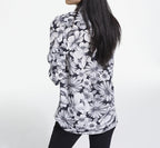 The Kooples - Chemisier En Soie - Noir Et Blanc - Femme