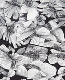 Silk Blouse - Black And White - Women
