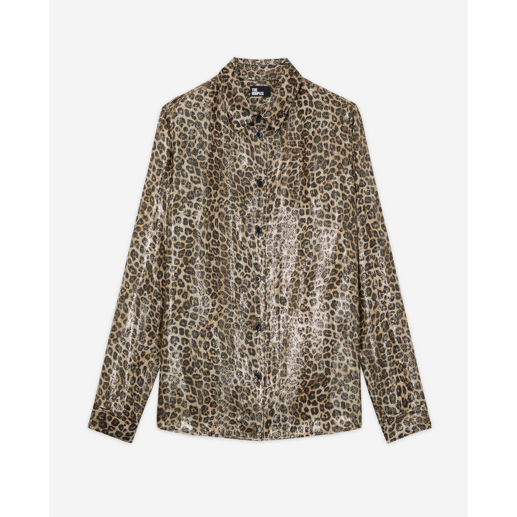 The Kooples - Fitted Blouse - Black And Brown - Women
