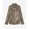 The Kooples - Fitted Blouse - Black And Brown - Women