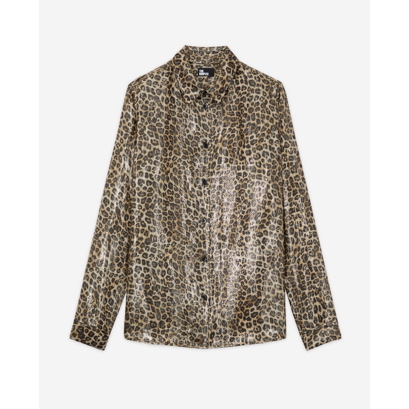 The Kooples - Fitted Blouse - Black And Brown - Women