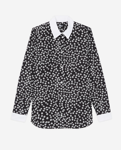 Camisa - Blanco Y Negro - Mujer