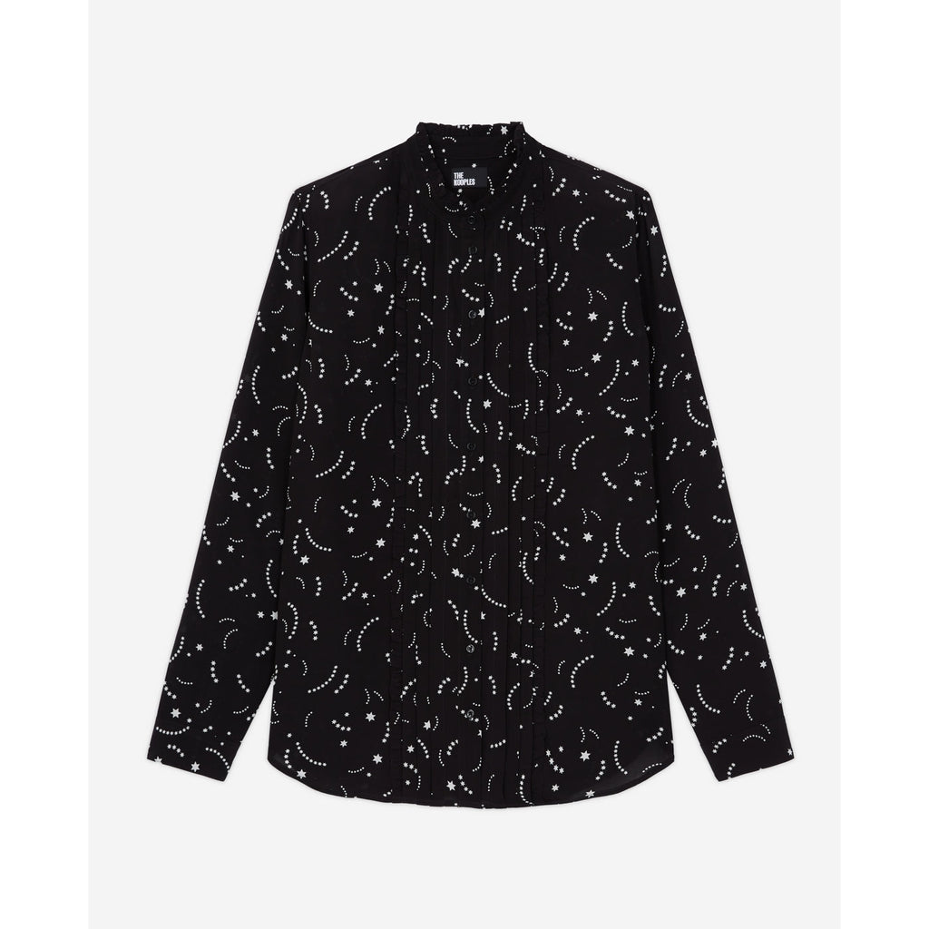 The Kooples - Chemisier - Noir Et Blanc - Femme
