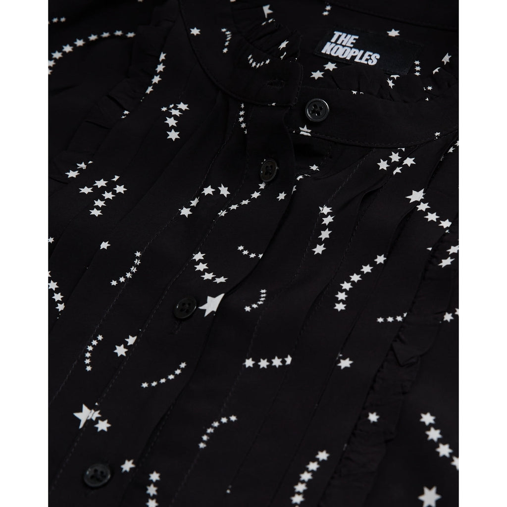 The Kooples - Chemisier - Noir Et Blanc - Femme