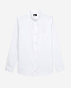The Kooples - Long Sleeve Shirt With Pleated Collar Detail - Women