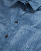 The Kooples - Velvet Shirt - Teal - Women