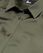 The Kooples - Long Sleeve Silk Satin Shirt