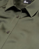 Chemise En Satin De Soie Manches Longues