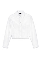 The Kooples - Camisa de Manga Larga con Detalle Bustier