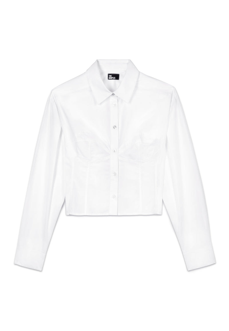 The Kooples - Chemise A Manches Longues Detail Bustier