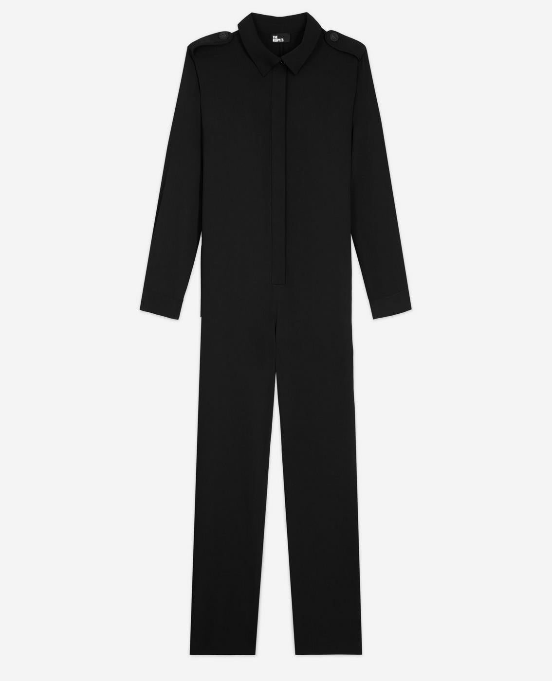 The Kooples - Combinaison - Noir - Femme