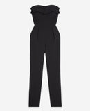 Mono bustier - Negro - Mujer