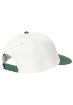Gorra snapback desestructurada de 6 paneles - Egret-Bouquet Green