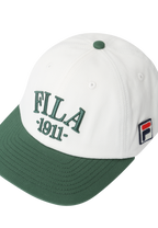 Gorra snapback desestructurada de 6 paneles - Egret-Bouquet Green
