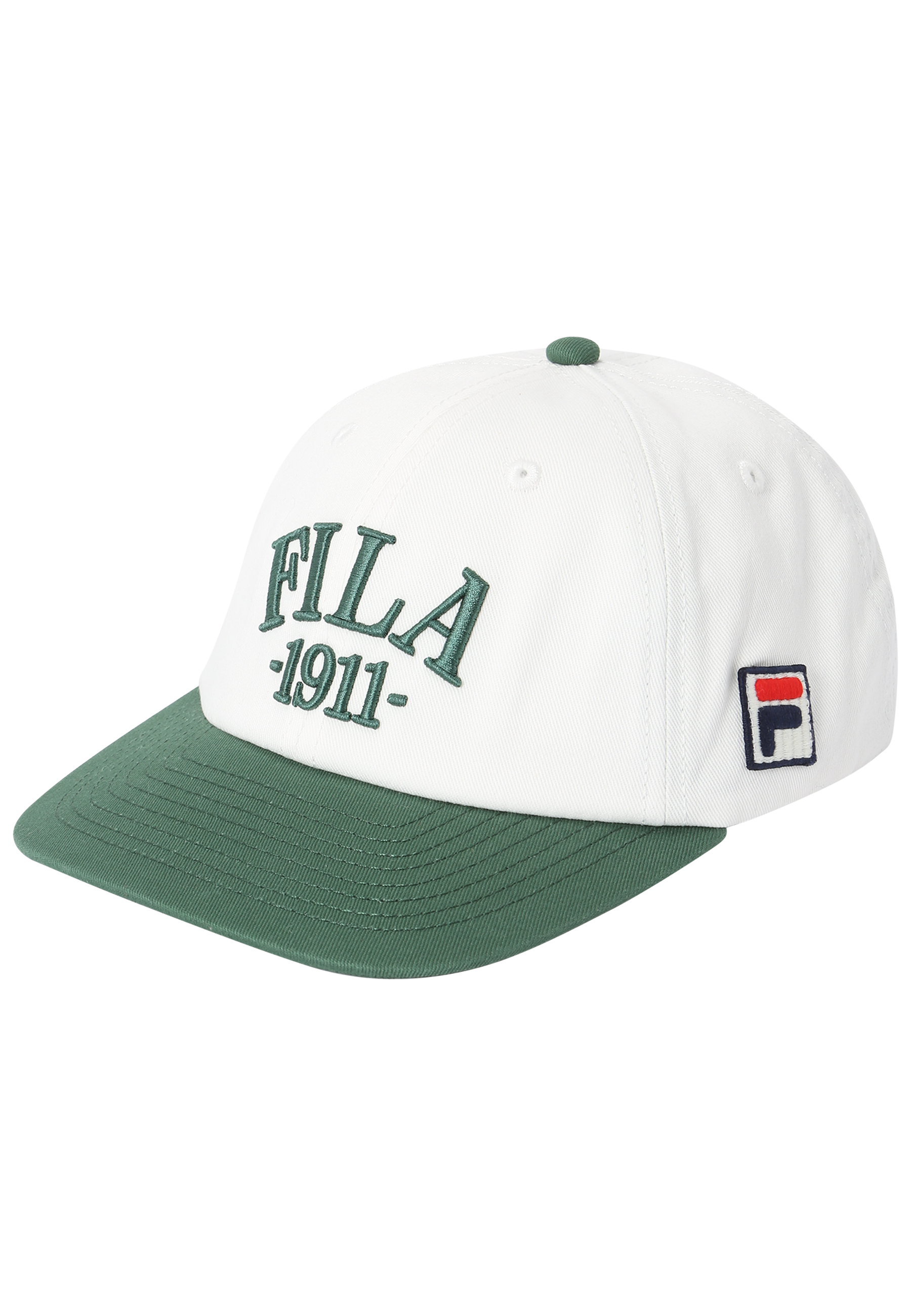 Gorra snapback desestructurada de 6 paneles - Egret-Bouquet Green