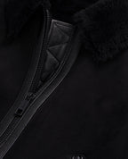 The Kooples - Sheepskin Leather Jacket - Black - Women