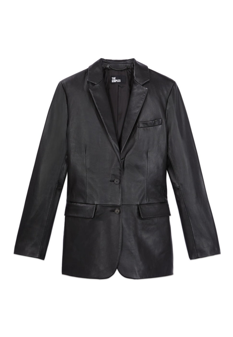 The Kooples - Veste De Tailleur En Cuir - Femme