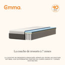 Pack - Lit Cocoon Plus - Avec Tête De Lit + Matelas Hybride Premium II + Protège Matelas