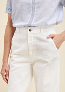 Pantalones holgados de lona