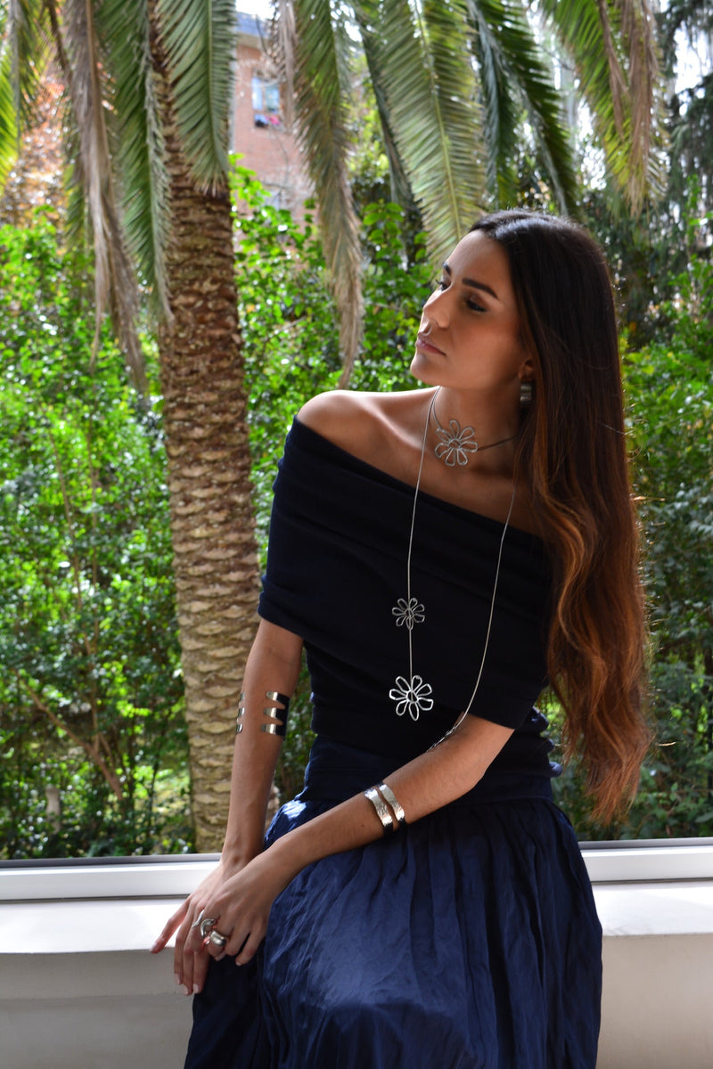 Pulsera Doble Plata