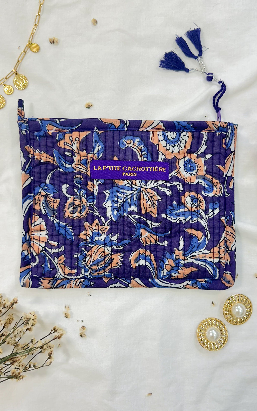 Scarlett Purple Pouch