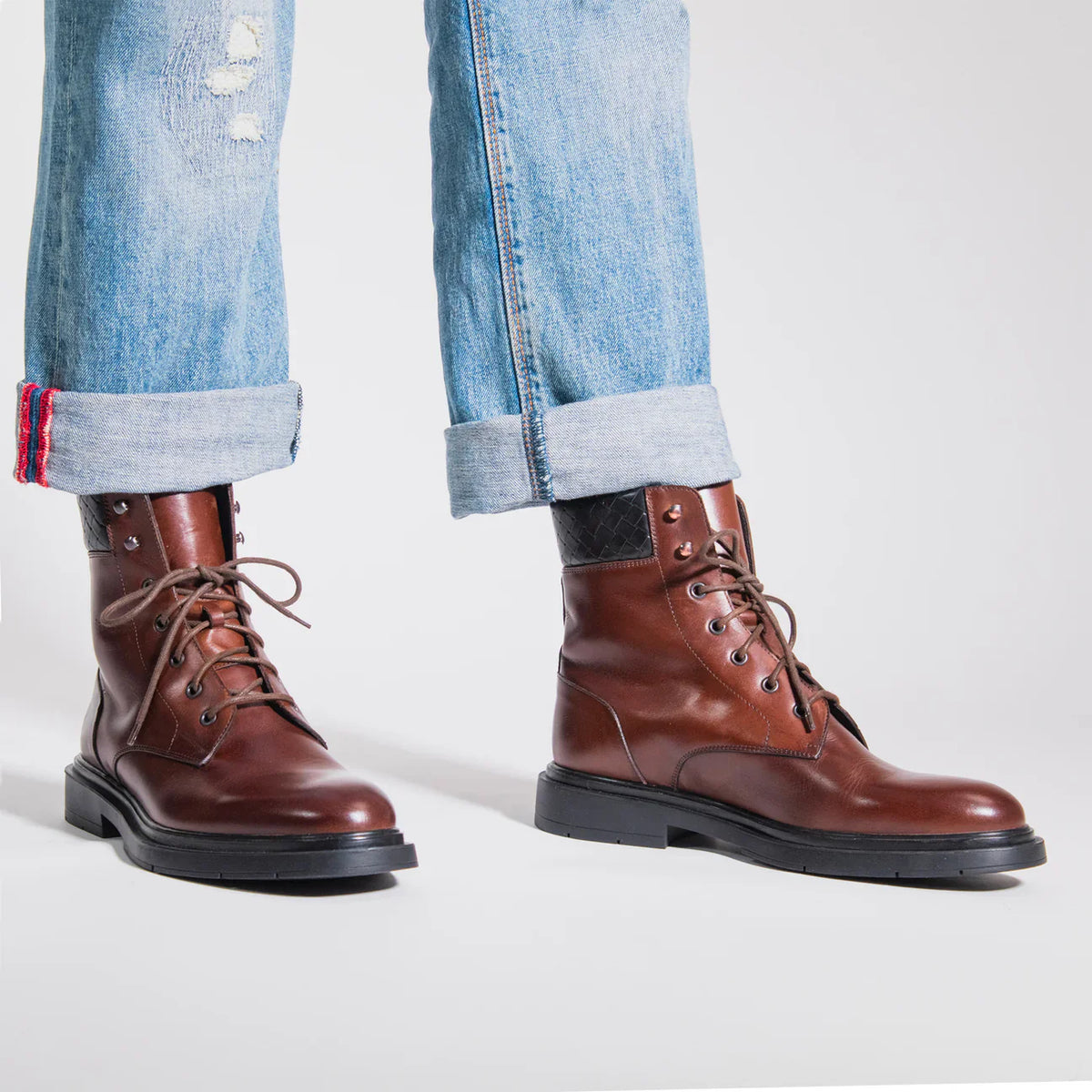 Frank Daniel - Derby Boot - Brown - Men's