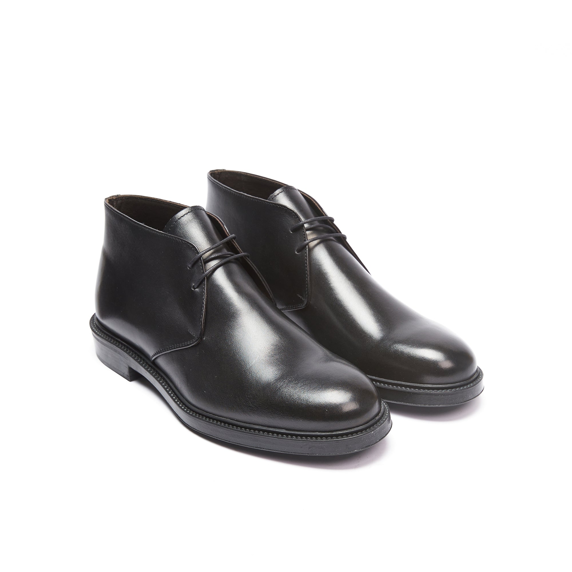 Frank Daniel - Bottes Chukka - Noir - Homme