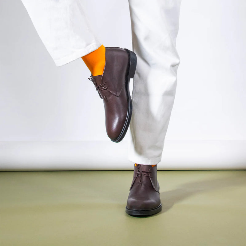 Frank Daniel - Bottes Chukka - Marron Foncé - Homme