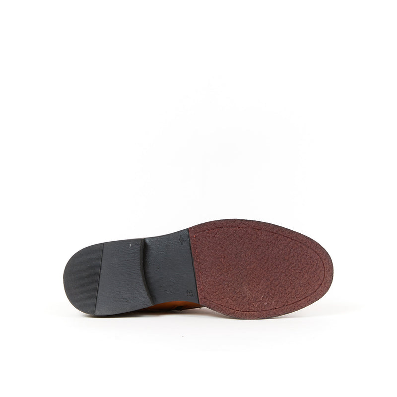 Frank Daniel - Lace-up Boot With Reinforced Toe - Brown - Women