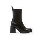 Frank Daniel - Botines Chelsea Con Tacón - Negro - Mujer
