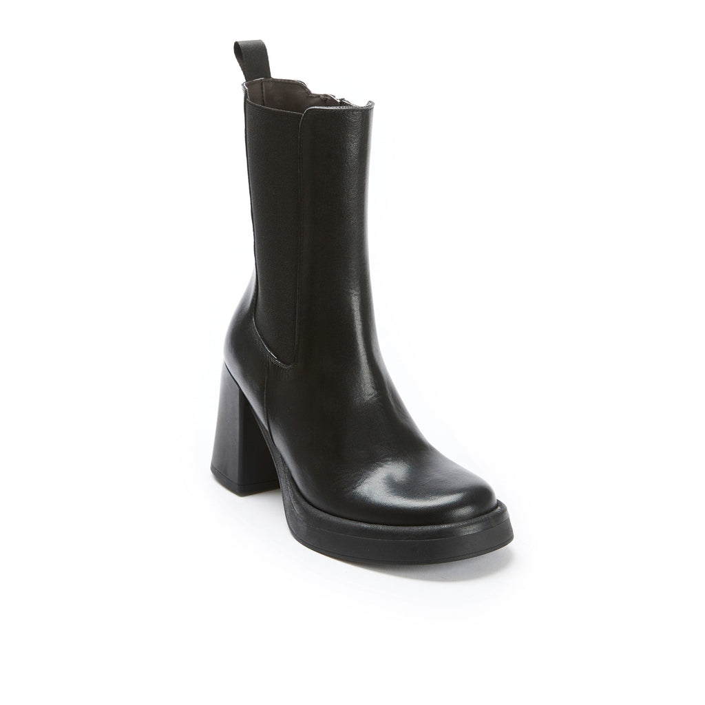 Frank Daniel - Botines Chelsea Con Tacón - Negro - Mujer