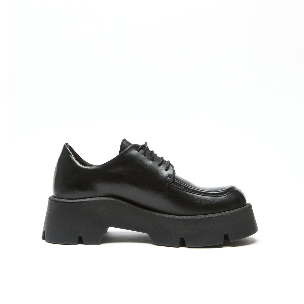 Frank Daniel - Derby à Lacets - Noir - Femme