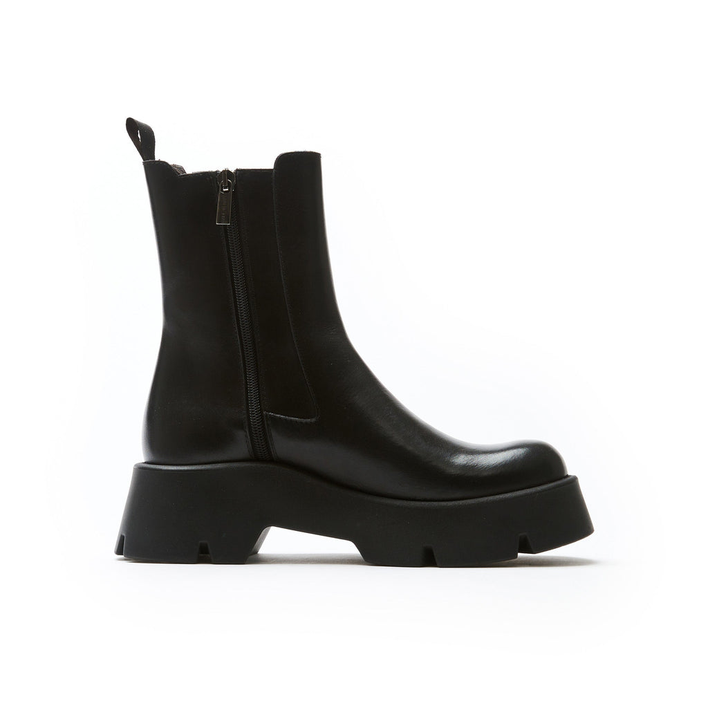 Frank Daniel - Bottes Chelsea - Noir - Femme