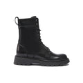 Frank Daniel - Bottines À Lacets Montantes - Noir - Femme