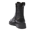 Frank Daniel - Bottines À Lacets Montantes - Noir - Femme
