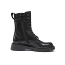 Frank Daniel - Bottines À Lacets Montantes - Noir - Femme