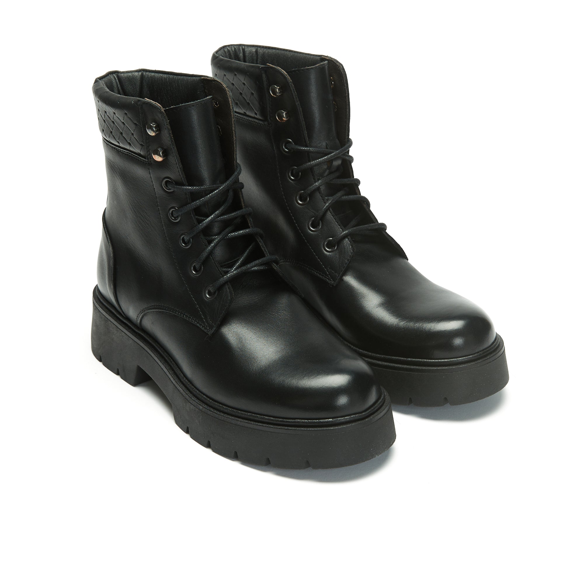 Frank Daniel - Bottine Derby - Noir - Femme